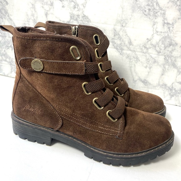 Espadrille Blowfish Allie Ankle Boots Comet Bf 8119 Brown Prospector